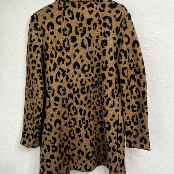 Rachel Zoe Leopard cardigan/coat - Picture 5 of 10